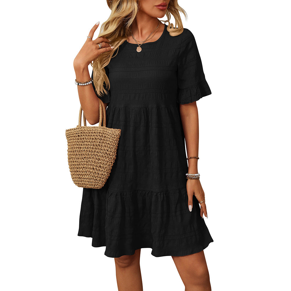 Amelia Casual A-Line Mini Dress