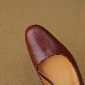 Vian Genuine Leather Mules