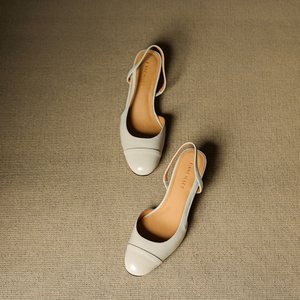 Reyna Genuine Leather Pumps