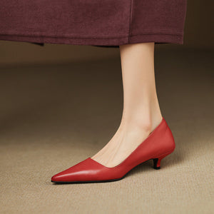 Vienna Genuine Leather High Heels