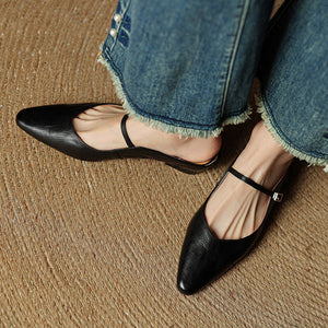 Orella Genuine Leather Mules