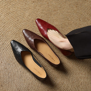 Valmir Genuine Leather Mules