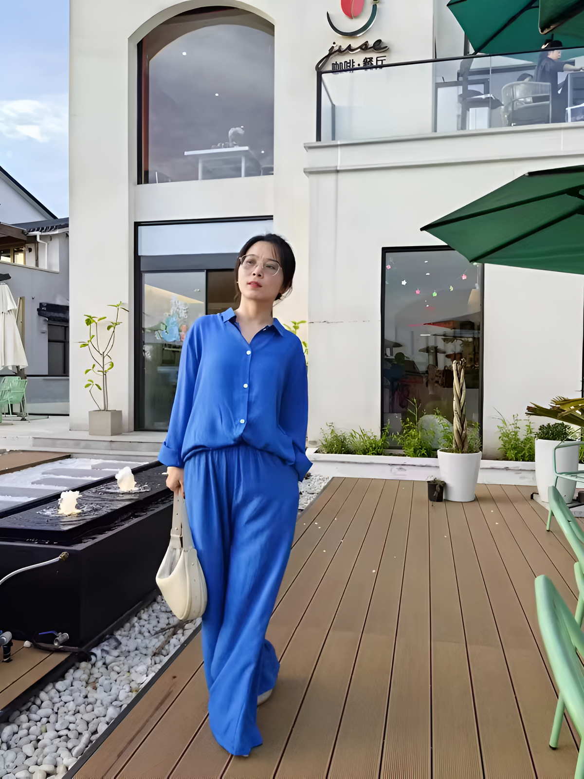 Lara Linen Shirt Suit