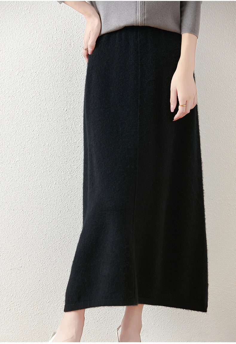 Executive Wool Skirt