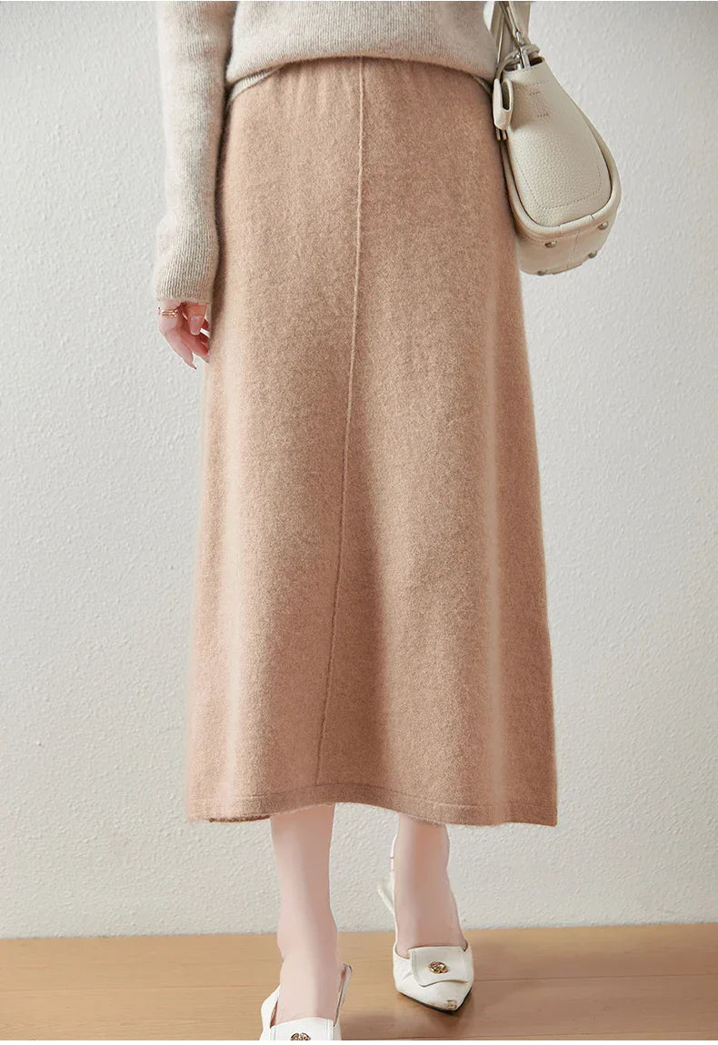 Executive Wool Skirt