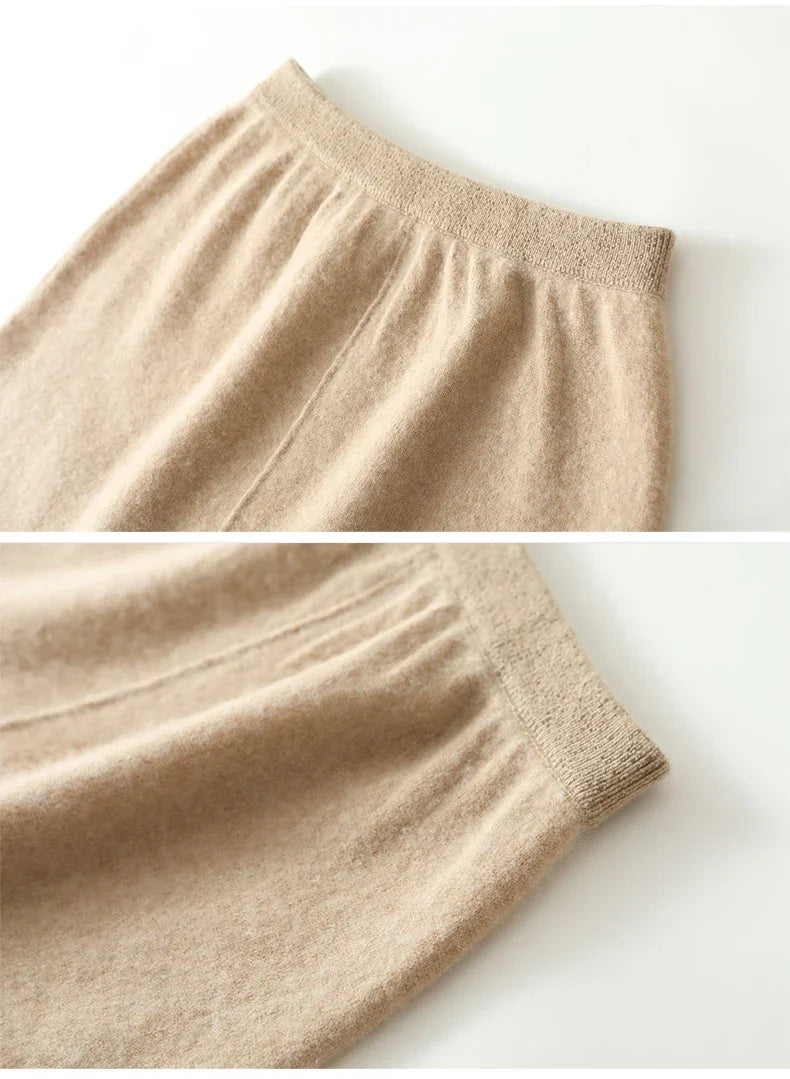 Executive Wool Skirt