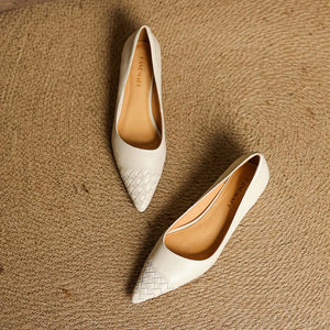 Zelith Genuine Leather Pumps