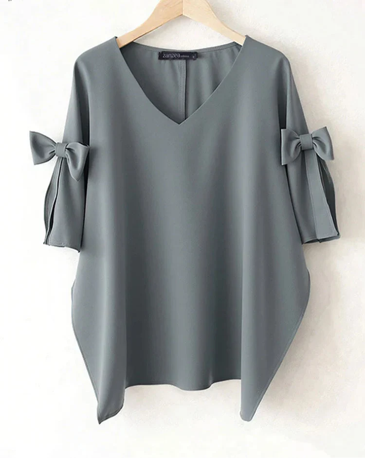 CharmBow™ V-Neck Top
