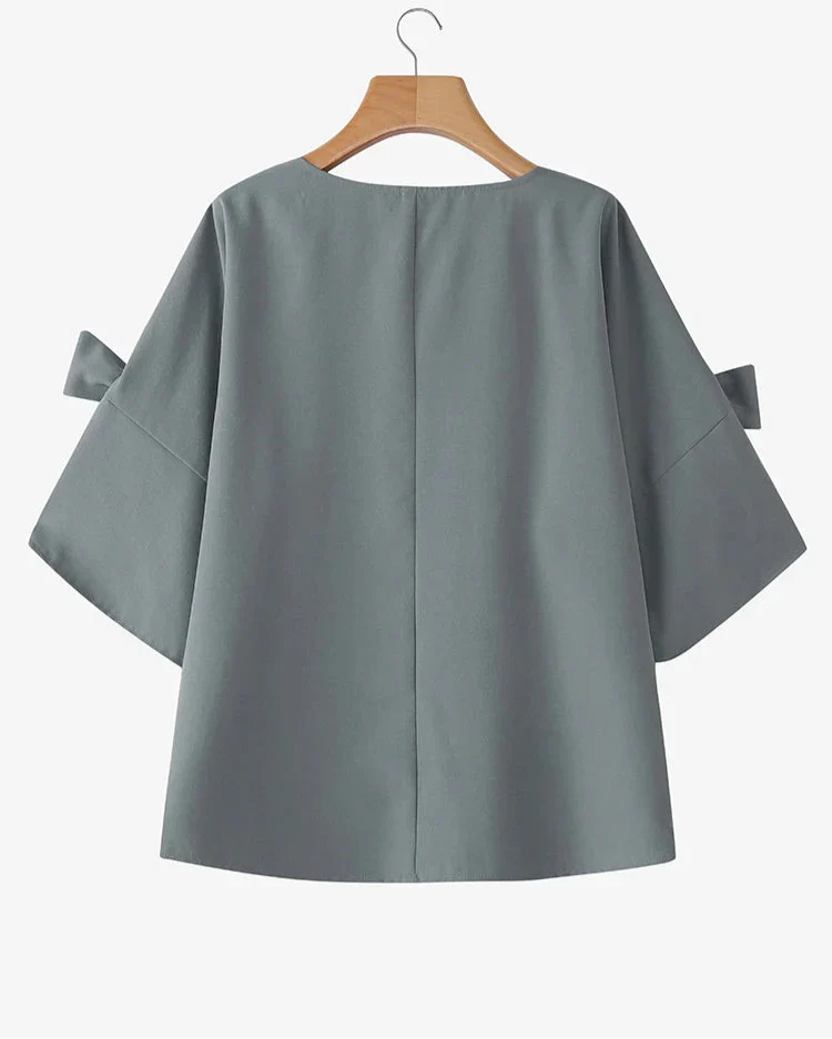 CharmBow™ V-Neck Top