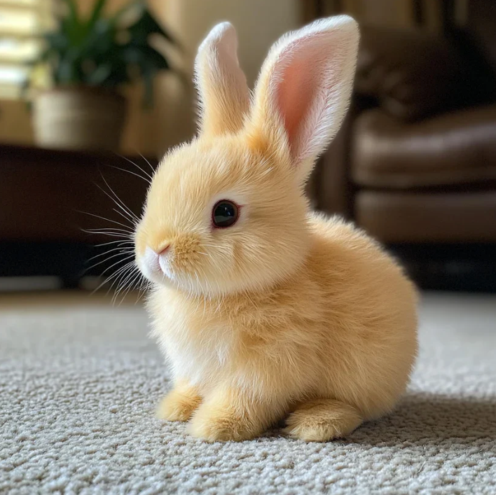 Realistic Interactive Bunny Toy