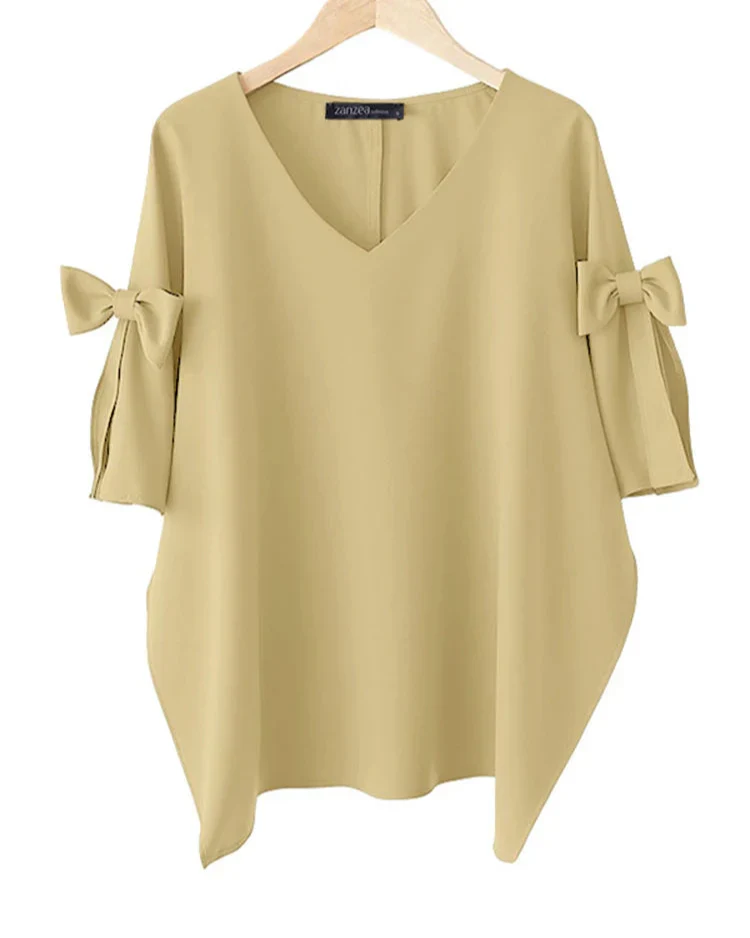 CharmBow™ V-Neck Top