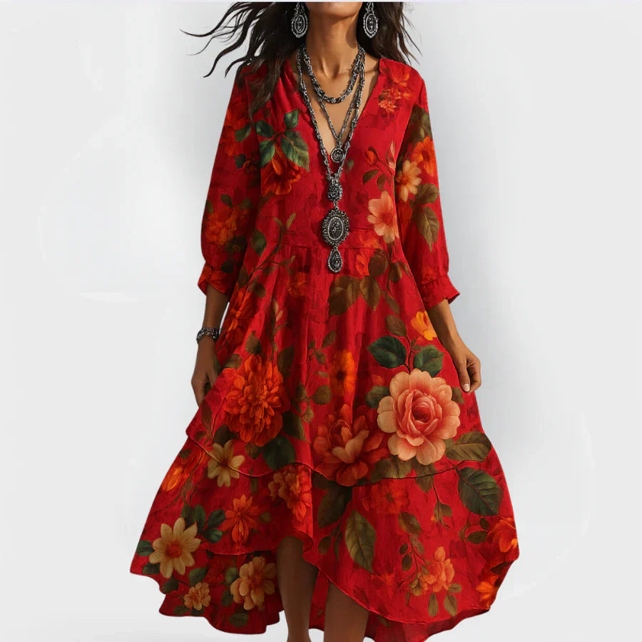 Soraya – Breezy Boho Dress With a Body-Flattering Flow