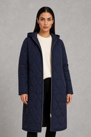 Elise | Wave-Quilt Hooded Coat — studio_front — Helena [b78a0efc-4c36-4f8c-9230-43135bfc3532]
