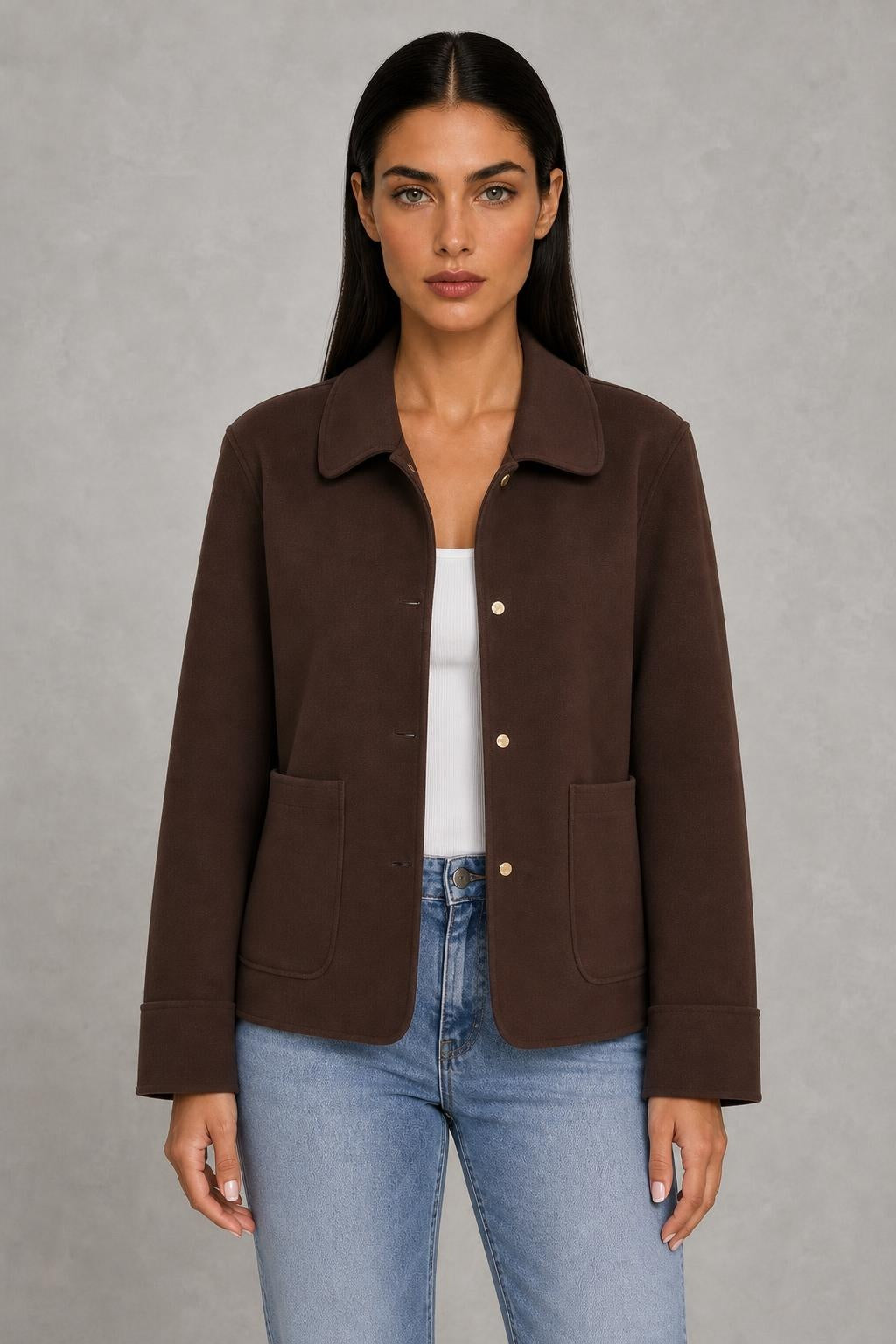 Molly | Patch-Pocket Collared Jacket — studio_closeup — Helena [136755d4-f8e0-448f-bff4-2c1cf2741c47]