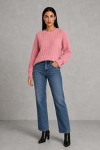 Erin | Balloon-Sleeve Ribbed Jumper — lifestyle — Helena [1c4123f4-2bef-4474-bc7c-ba2cffbaa903]