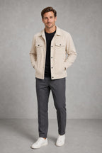 Oscar | Patch-Pocket Corduroy Jacket — lifestyle — Charles [7c92293f-51b4-4393-93ce-4fa3e9e3af2d]