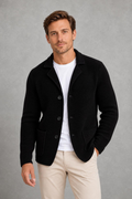 Leon | Patch-Pocket Knitted Blazer — studio_front — Charles [42410c4d-4837-4e3a-8cd5-67c57bd59e86]