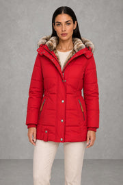 Emily | Faux-Fur Hood Quilted Jacket — studio_front — Helena [53bf7eb6-e772-4736-aa6c-ecaa89244130]