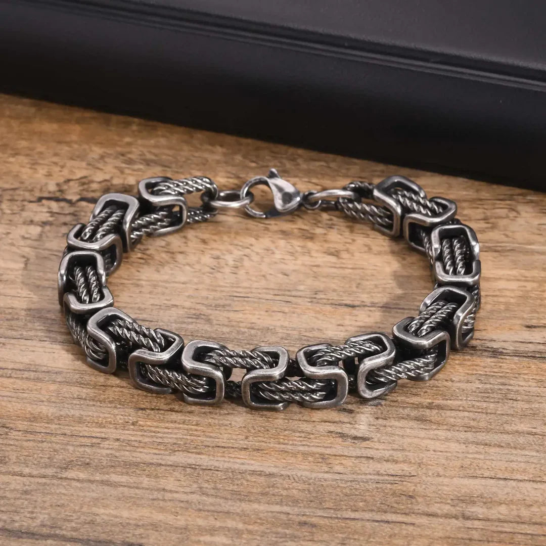 Forged Chain Cuff