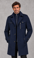 Henry | Zip-Bib Longline Overcoat — studio_front — James [93992cc0-a264-42cb-9b20-b04bb9776a1b]