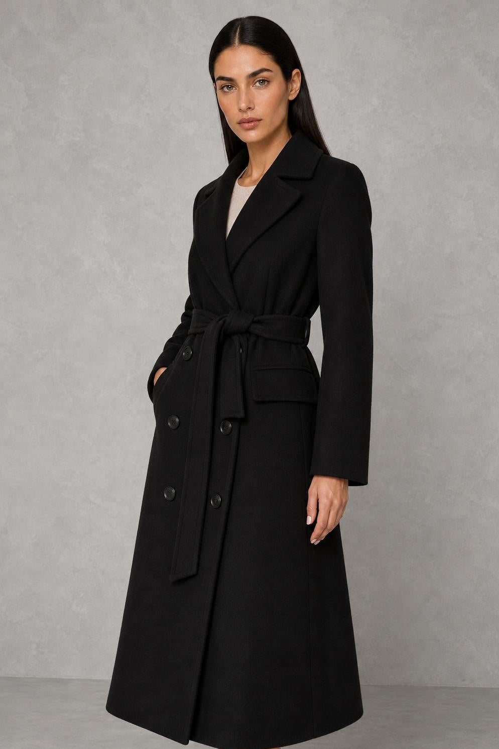 Scarlett | Tie-Waist Double-Breasted Coat — studio_three_quarter — Helena [214c094e-b09a-4fd4-88b0-ac96001b42a0]