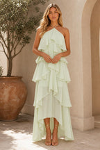 Camila | Tie-Strap Tiered Floral Maxi Dress