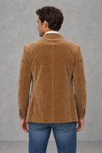 Arthur | Suede-Look Two-Button Blazer — studio_back — James [5dd85c51-c9d8-4aba-83df-2021338c27b1]