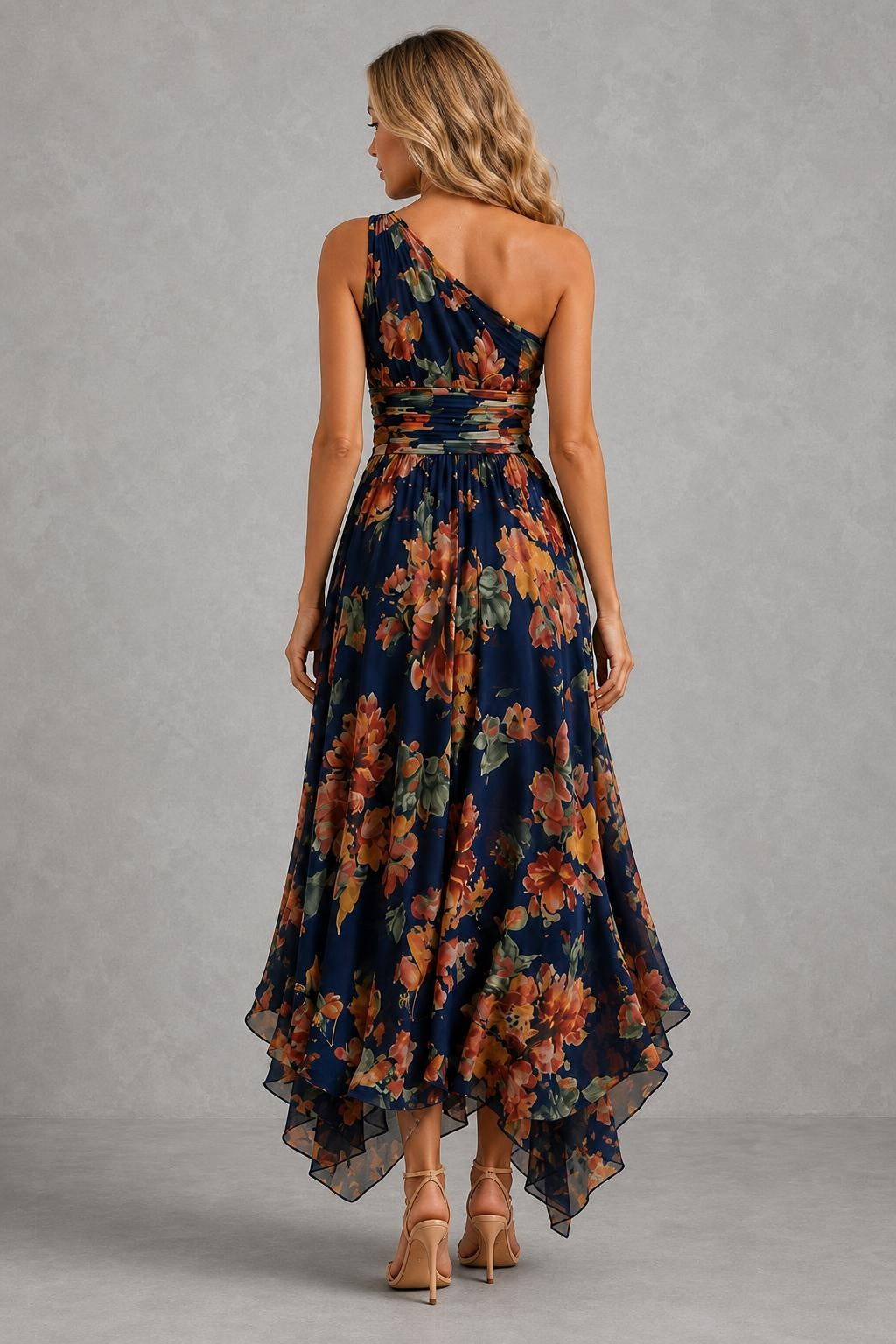 Celeste | One-Shoulder Floral Maxi — studio_back — Sofia [0e059509-e805-4ef3-b99c-5a3c1854751f]