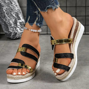 Zaria Platform Sandal