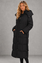 Robyn | Belted Longline Quilted Coat — studio_three_quarter — Sofia [f771f1ff-4b57-48a8-891f-5ec09ed1e230]