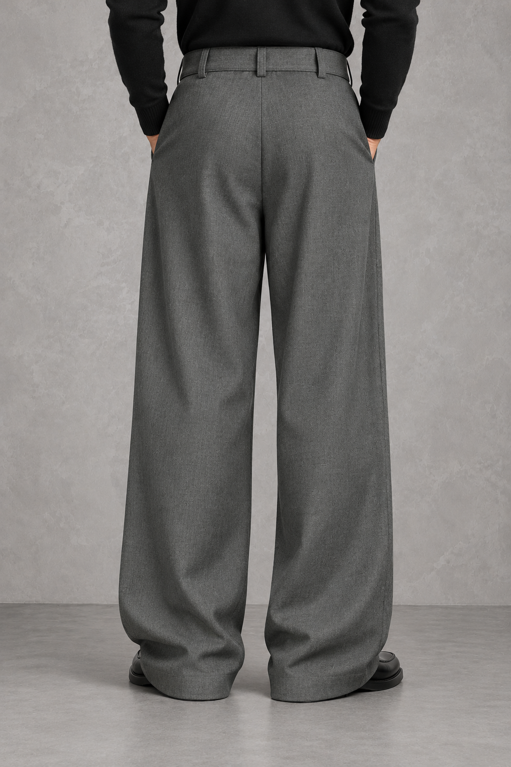 Lucas | Pleated Full-Length Trousers