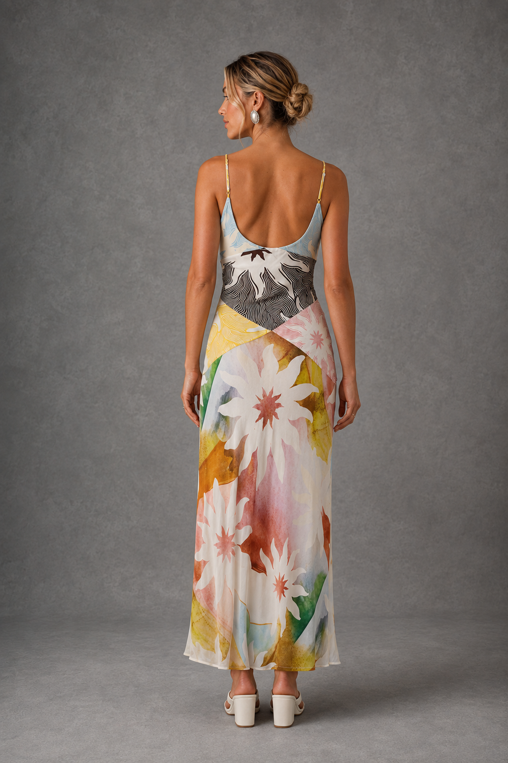 Emilia Abstract Soleil Maxi Dress – product view 3