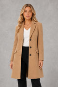 Charlotte | Notched-Lapel Button-Front Coat — studio_front — Sofia [b7be03c7-0076-48bd-8fc7-c3750cf0bf31]