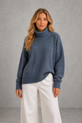 Eleanor | Drop-Shoulder Roll-Neck Jumper — studio_front — Sofia [9f8f2363-58ec-4b50-9c7d-14fd702d2599]