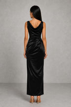 Ivy | Cowl-Neck Side-Split Maxi Dress — studio_back — Helena [3c0ff02b-8733-4781-b4bc-8f5e64a0e8e9]