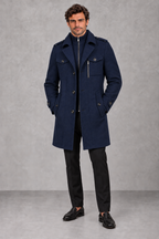 Henry | Zip-Bib Longline Overcoat — lifestyle — James [578b96a9-e813-4cf5-8cdd-e77a903bec48]