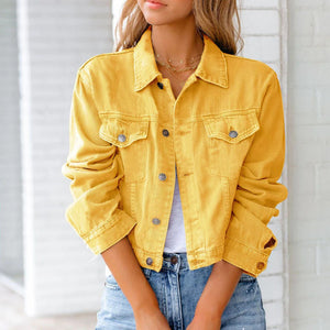 Cropped Denim Jacket