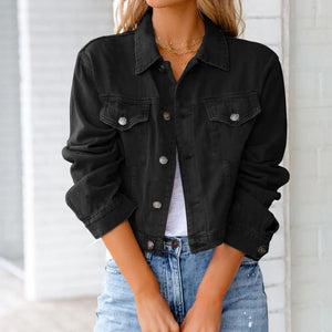 Cropped Denim Jacket