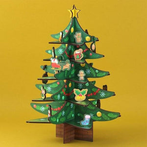 Countdown Calendar Tree Kit – 3D Christmas Tree Advent Calendar