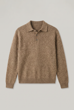 Jack | Three-Button Knitted Polo Jumper — view 5
