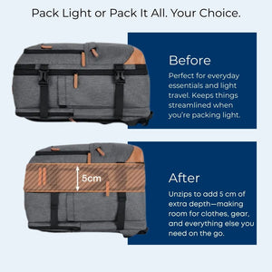 Expandable Travel Backpack