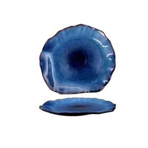 Indigo Blue Luxury Dinner Plates