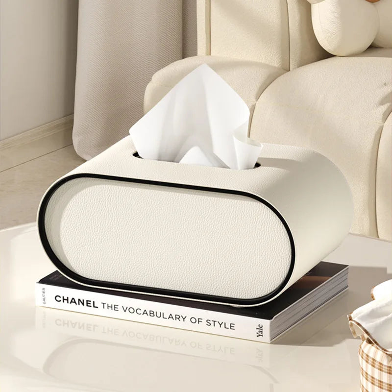 Leather Tissue Box