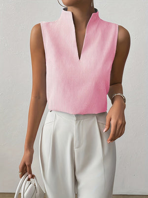 Roma Striped Sleeveless Top