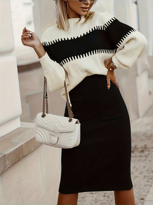 Anastasia Panel Knit Co-Ord