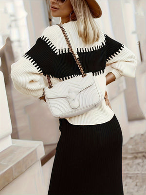 Anastasia Panel Knit Co-Ord