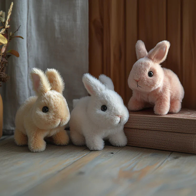 Realistic Interactive Bunny Toy