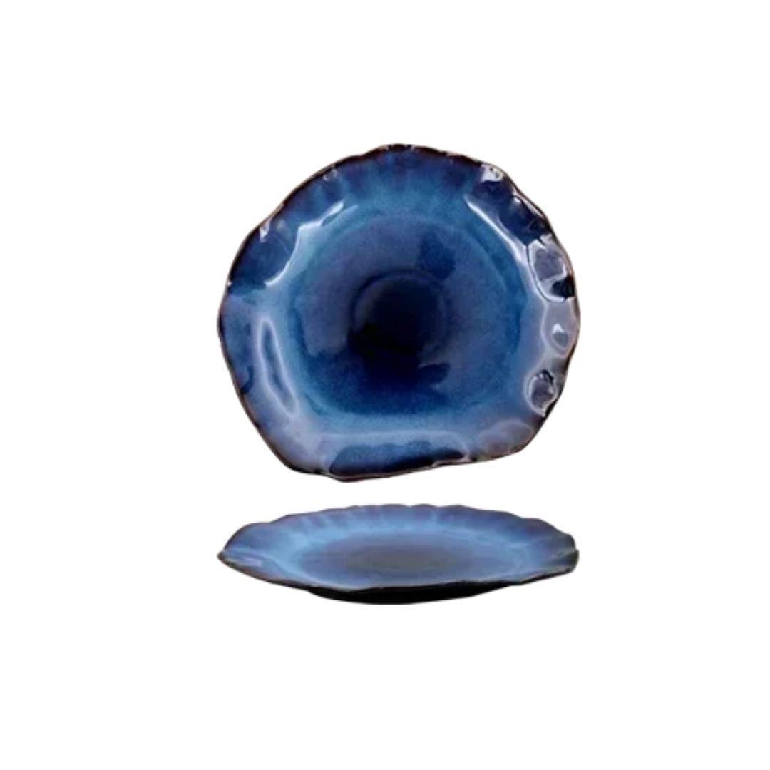Indigo Blue Luxury Dinner Plates