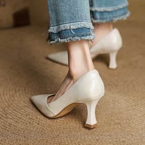 Genuine Leather Heels