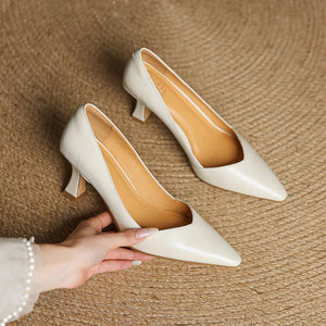 Genuine Leather Heels